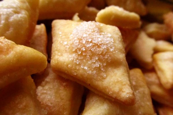 Ciastka śmietankowe z cukrem